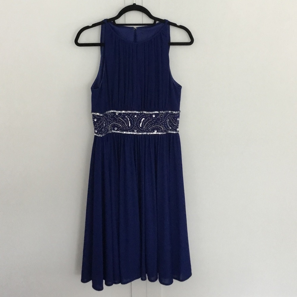 (2) N - Boutique Blue Dress